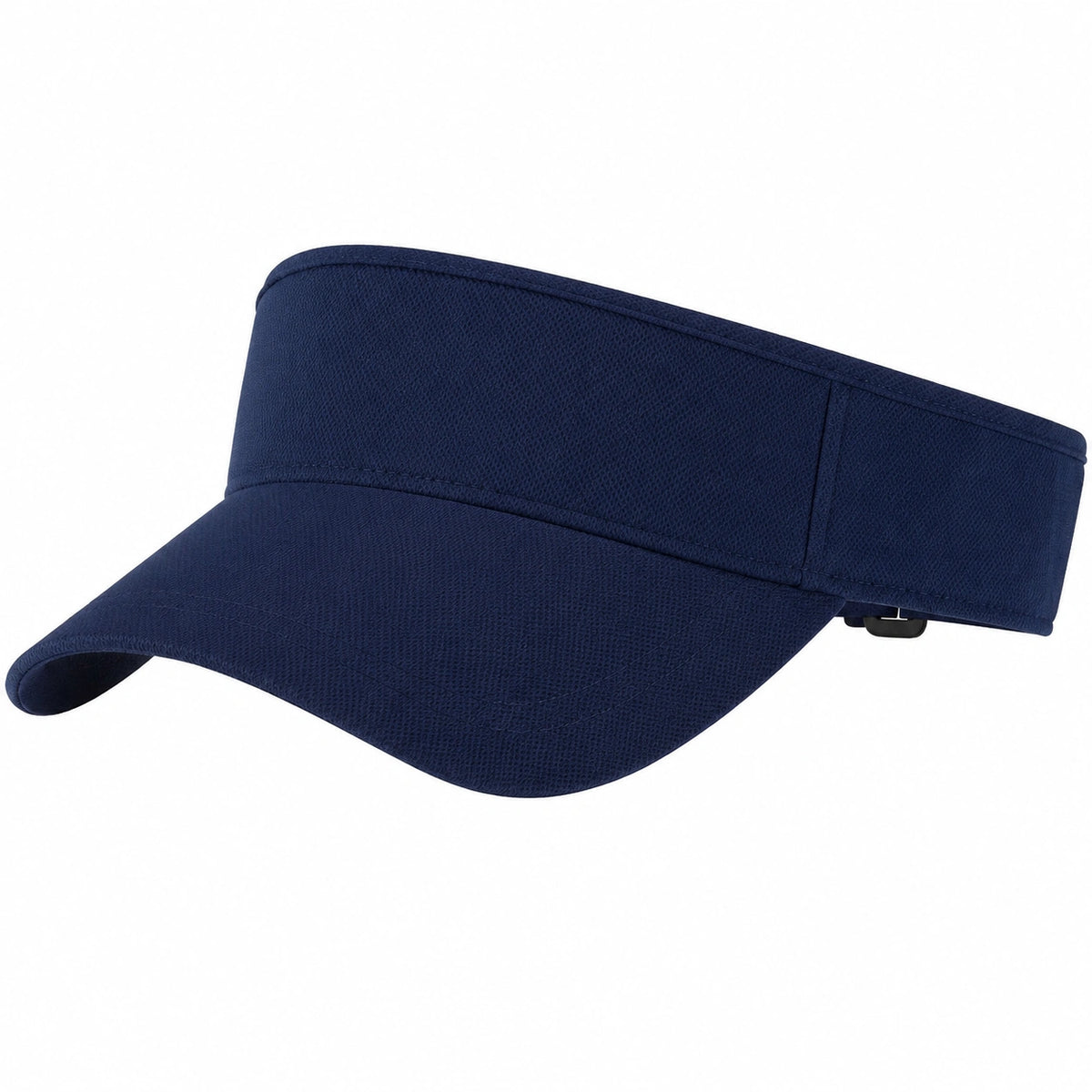 Visera deportiva ajustable azul marino talla única - tejido transpirable con visera curva